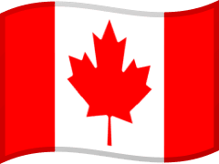 The flag of  Canada