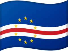 The flag of Cabo Verde